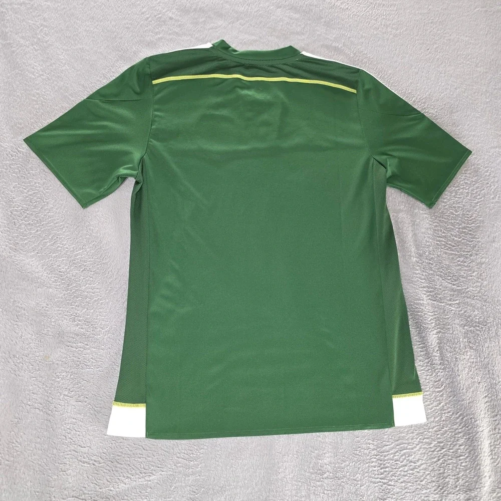 Adidas Portland Timbers MLS Soccer Jersey Green Alaska Airlines Youth XL 15-16Y